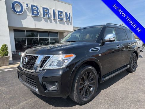 Used 2020 Nissan Armada Platinum w/ Captain's Chairs Package image 1