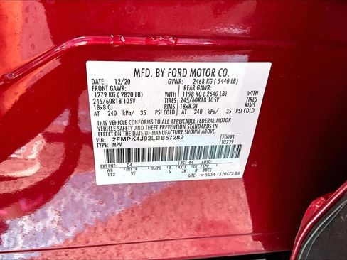 Used 2020 Ford Edge SEL w/ Convenience Package AWD/4WD image 33