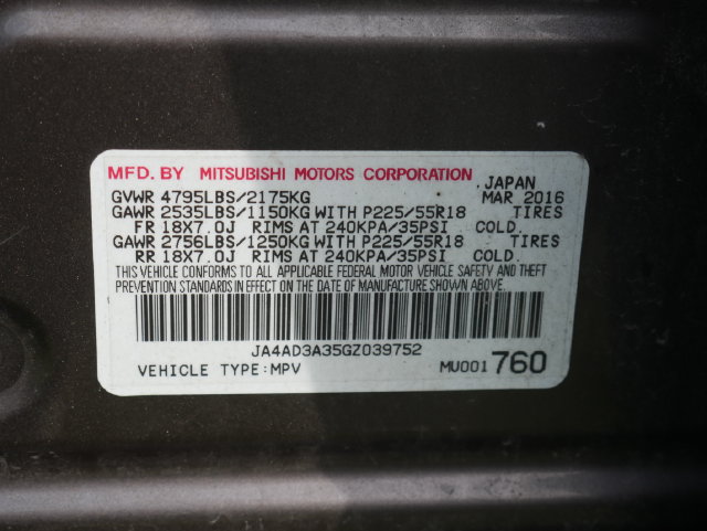 Used 2016 Mitsubishi Outlander FWD image 7