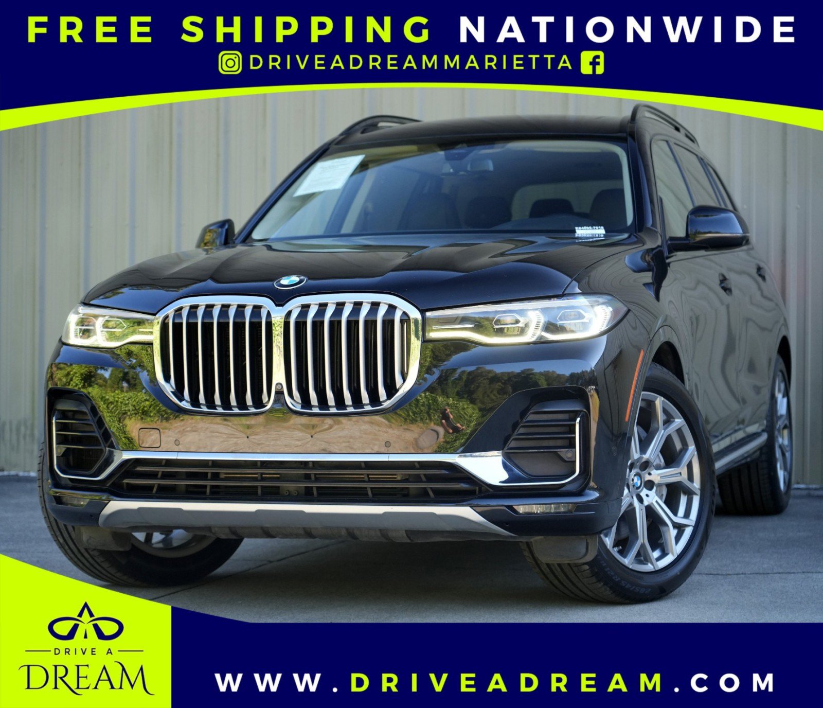 Used 2021 BMW X7 xDrive40i w/ Premium Package AWD/4WD image 1