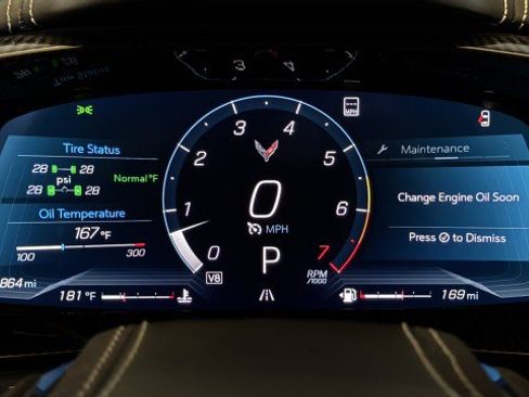 Used 2023 Chevrolet Corvette Stingray Premium Cpe w/ Z51 Performance Package RWD image 12