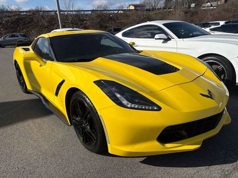 Used 2016 Chevrolet Corvette Stingray Coupe w/ Carbon Flash Badge Package image 2
