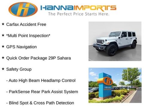 Used 2024 Jeep Wrangler Unlimited Sahara w/ Technology Group AWD/4WD image 8