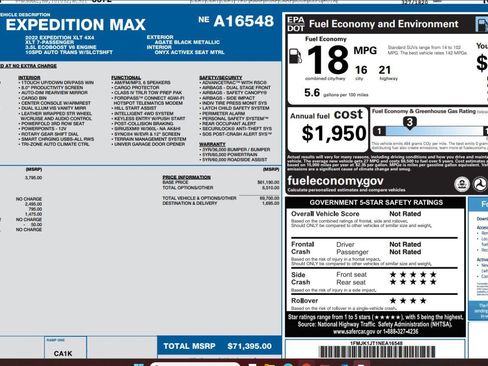 Used 2022 Ford Expedition Max XLT image 4