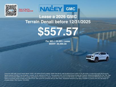 New 2026 GMC Terrain Denali