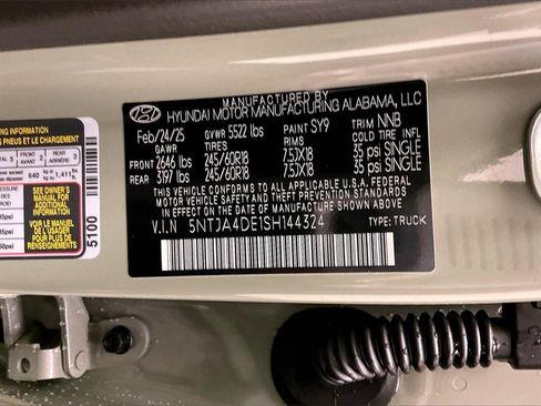 New 2025 Hyundai Santa Cruz SE image 13