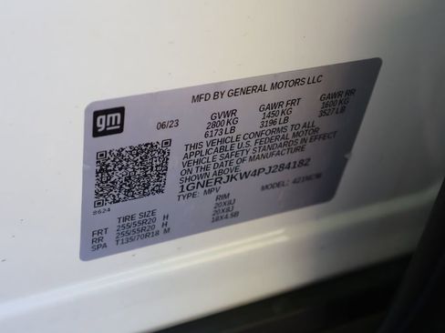 Certified 2023 Chevrolet Traverse RS w/ LPO, Floor Liner Package image 57