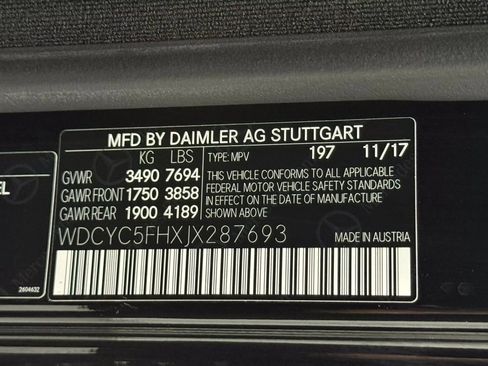 Used 2018 Mercedes-Benz G 550 Squared image 77