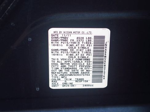 Used 2012 Nissan Rogue S AWD/4WD image 33