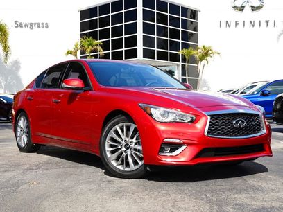 Used 2023 INFINITI Q50 Luxe w/ Cargo Package