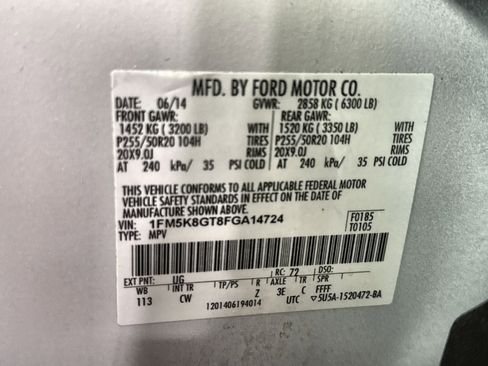 Used 2015 Ford Explorer Sport w/ Equipment Group 401A image 46