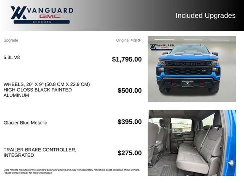 Used 2023 Chevrolet Silverado 1500 Custom Trail Boss AWD/4WD image 9