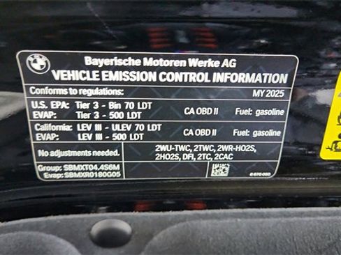 Used 2025 BMW X6 M Competition w/ Executive Package image 65