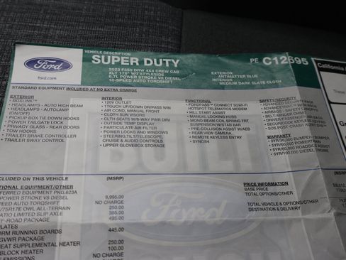 Used 2023 Ford F350 XLT w/ 360-Degree Camera Package image 62