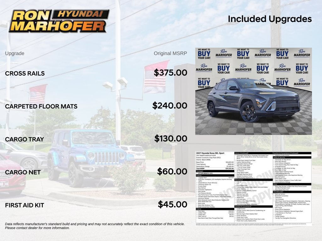 New 2027 Hyundai Kona SEL Sport FWD image 31