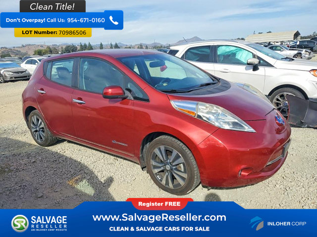 Used 2015 Nissan Leaf SL w/ Premium Package FWD image 5