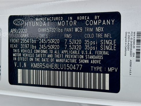Used 2020 Hyundai Palisade Limited FWD image 12