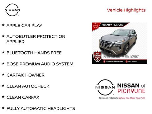 Certified 2025 Nissan Rogue SL w/ SL Premium Package FWD image 12
