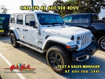 Used 2022 Jeep Wrangler Unlimited Sahara w/ LED Lighting Group