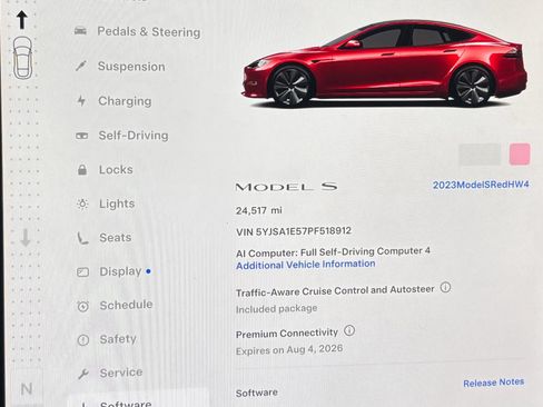 Used 2023 Tesla Model S Standard Range AWD/4WD image 10