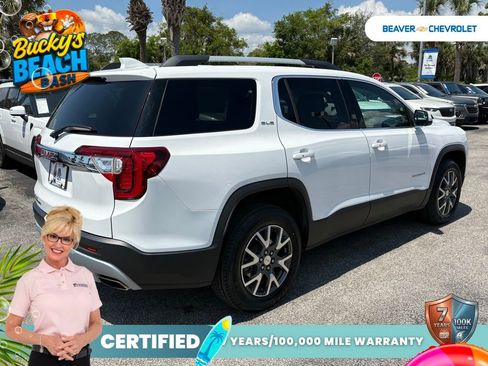 Used 2022 GMC Acadia SLE w/ Driver Convenience Package FWD image 7