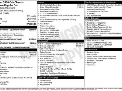 New 2025 RAM 5500 Tradesman image 17