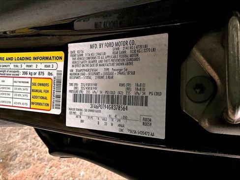 Used 2016 Ford Fusion SE w/ Equipment Group 202A AWD/4WD image 33