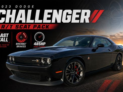 Used 2023 Dodge Challenger R/T Scat Pack w/ Plus Package RWD image 1
