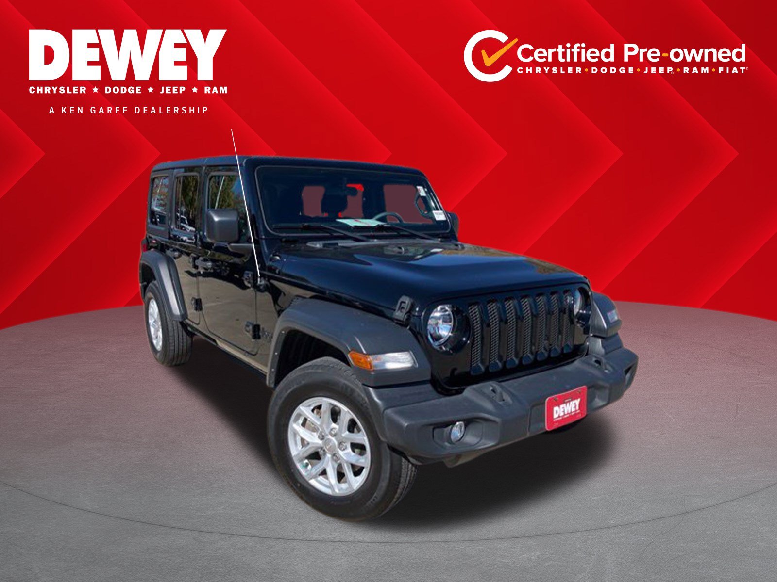 Used 2023 Jeep Wrangler Unlimited Sport AWD/4WD image 1