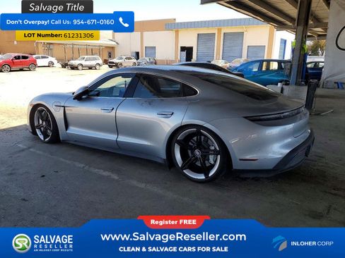 Used 2020 Porsche Taycan 4S AWD/4WD image 3