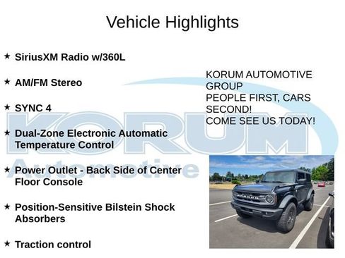 Used 2024 Ford Bronco Big Bend AWD/4WD image 7