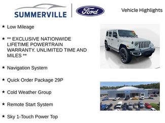 Used 2022 Jeep Wrangler Unlimited Sahara w/ Cold Weather Group AWD/4WD video 2