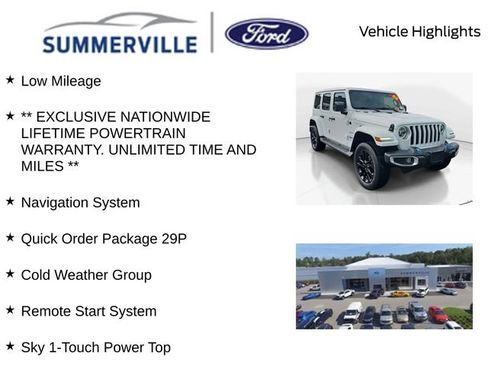 Used 2022 Jeep Wrangler Unlimited Sahara w/ Cold Weather Group AWD/4WD image 2