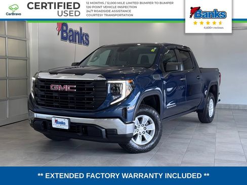Certified 2023 GMC Sierra 1500 Pro w/ Pro Value Package AWD/4WD image 1