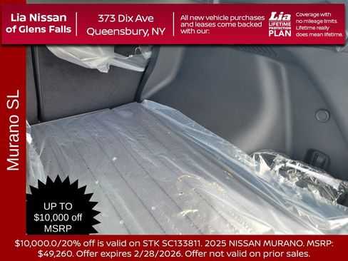 New 2025 Nissan Murano SL w/ Cargo Package image 36