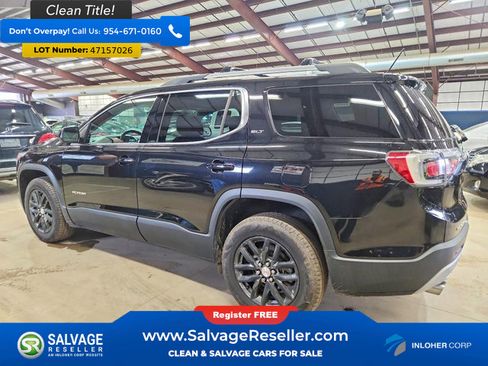 Used 2018 GMC Acadia SLT w/ LPO, Black Accent Package image 3