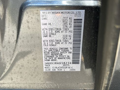 Used 2025 Nissan Frontier S RWD image 29