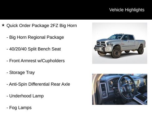 Used 2015 RAM 2500 Big Horn image 6