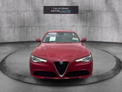 Used 2017 Alfa Romeo Giulia Ti w/ TI Lusso Light Wood Package RWD image 2