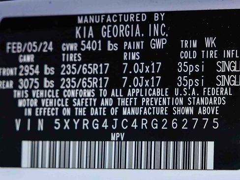 Certified 2024 Kia Sorento LX FWD image 32