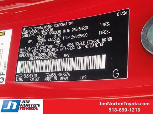 New 2026 Toyota 4Runner TRD Sport Premium image 23