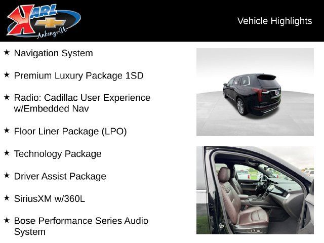 Certified 2023 Cadillac XT6 Premium Luxury w/ Technology Package AWD/4WD image 2
