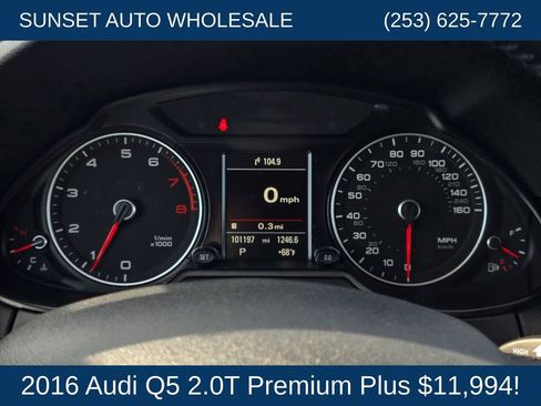 Used 2016 Audi Q5 2.0T Premium Plus w/ Technology Package AWD/4WD image 33