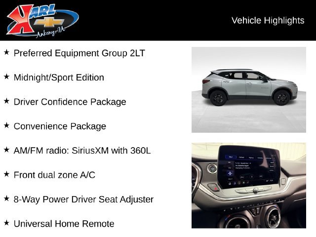 Certified 2024 Chevrolet Blazer LT w/ Convenience Package AWD/4WD image 2