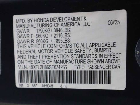 Certified 2025 Honda Civic Sport image 42