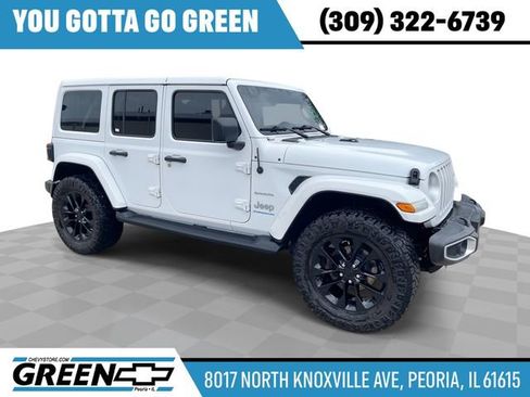 Used 2023 Jeep Wrangler Unlimited Sahara w/ Cold Weather Group AWD/4WD image 1