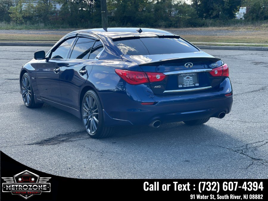 Used 2016 INFINITI Q50 Red Sport 400 AWD/4WD image 5