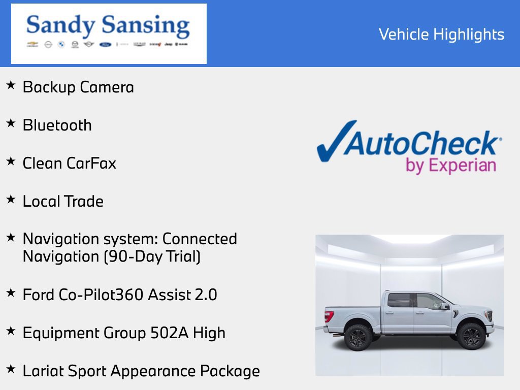 Used 2021 Ford F150 Lariat w/ Equipment Group 502A High AWD/4WD image 7