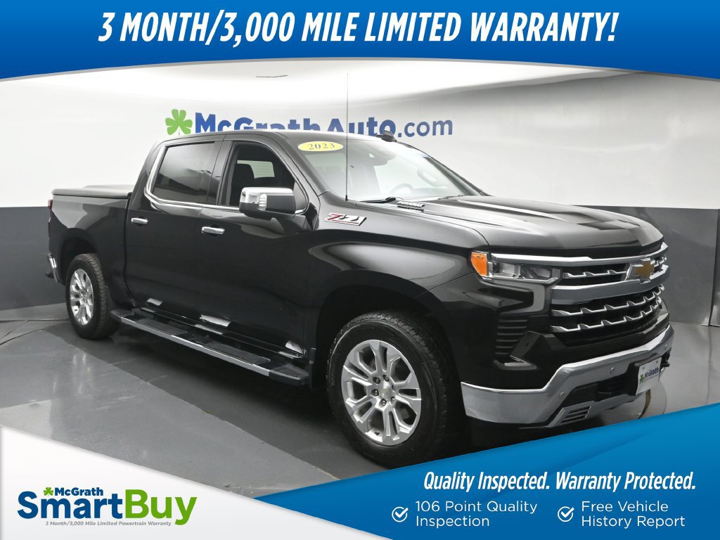 Used 2023 Chevrolet Silverado 1500 LTZ w/ Technology Package AWD/4WD image 1