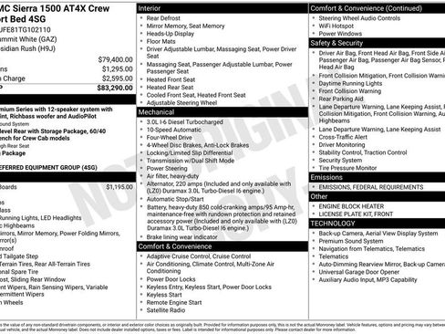 New 2026 GMC Sierra 1500 AT4X image 6